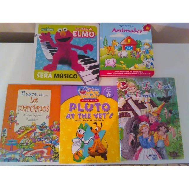 Libros Infantiles Nuevo Ingles Cuento Didáctico Elmo Rompeca