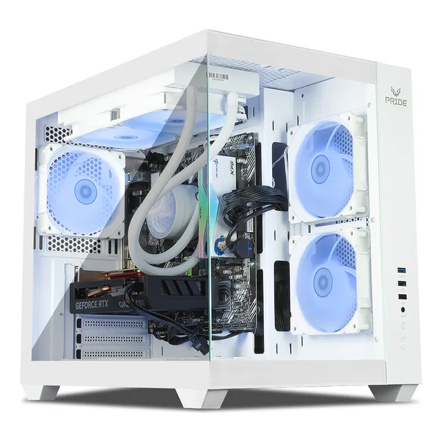 Pc Pride Gaming White Wolf V4 R5 5600x/ Rtx 4060/ 32gb/ 1tb