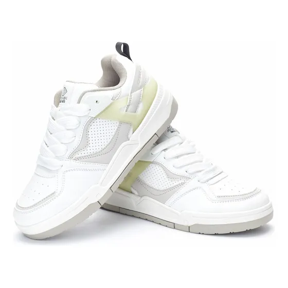 Zapatilla Urbana Blanca-lima Hombre Billie M Atomik