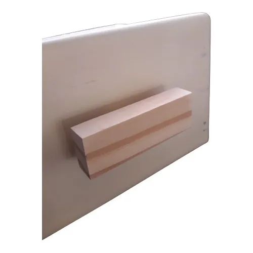 Tirador  Manija Madera Maciza Para Cajones Pack De 3 Nordico