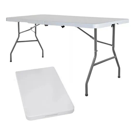 Mesa Plegable De Camping Plástica Portafolio Para Exterior