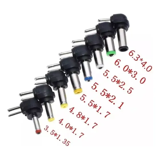 Puntas Para Cargador Universal Varios Modelo Laptop Monitor