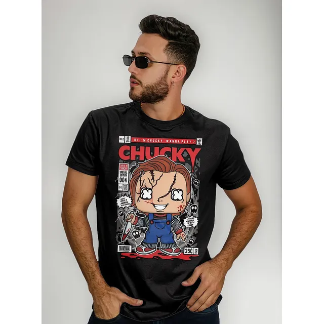 Remera Chucky Muñeco Funko Terror Película