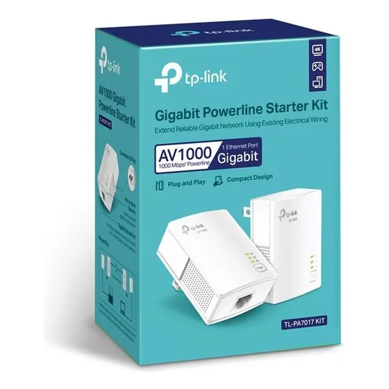 Tp-link Av1000 Puerto Gigabit Extender Powerline