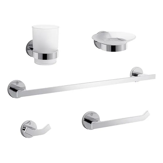 Fv Triades Kit De Accesorios Baño 5 Piezas Cromo 179.05/c3