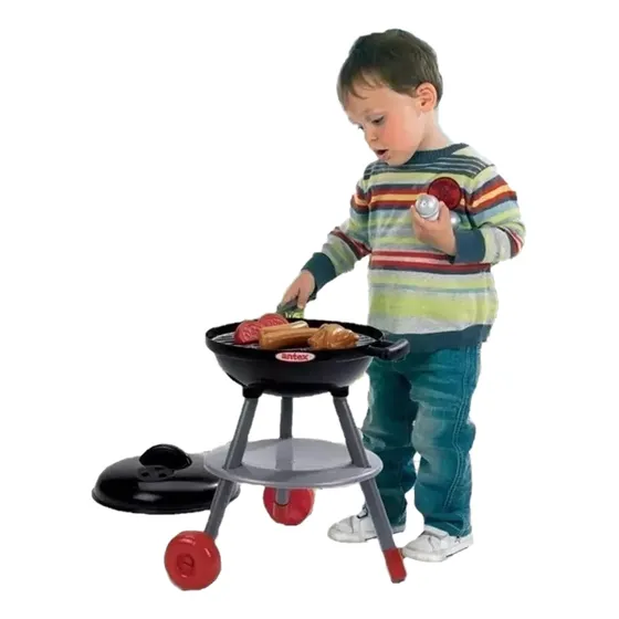 Parrilla De Juguete Para Niños Antex Art 1148 Color Negro