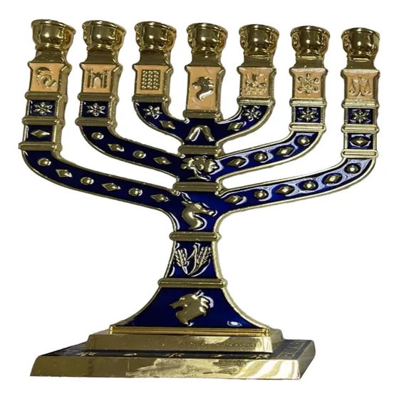 Candelabro De Metal Menorah, Candelabro Para Banquete,