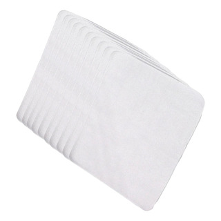 10 X Gamuza Precortada Para Alisar El Borde, 10 Piezas Gris 10 X Gamuza Precortada Para Alisar El Borde, 10 Piezas Gris