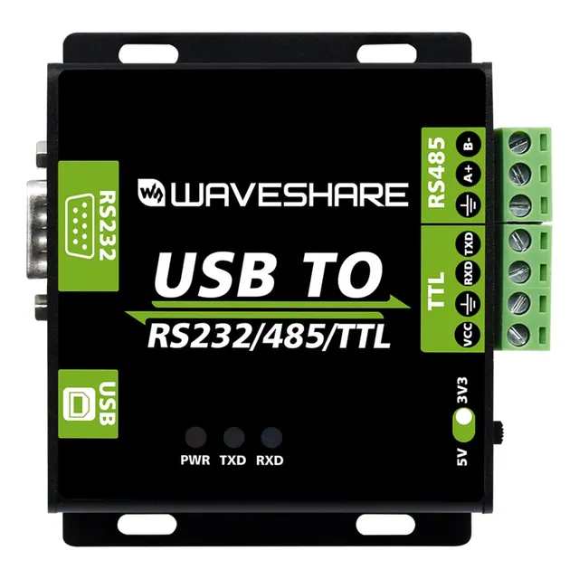 Conversor Aislado Industrial Usb A Rs232 / Rs485 / Ttl De