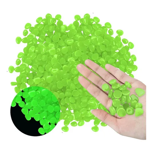 Piedras Luminosas Jardín - Peceras X300pzs Brillan Oscuridad