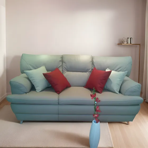 Sofa 3 Tres Puestos, Mueble De Sala - 450v
