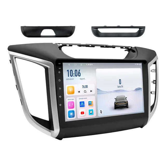 Multimidia Hyundai Creta 8core 10p Android 14 6gb 128gb 4g