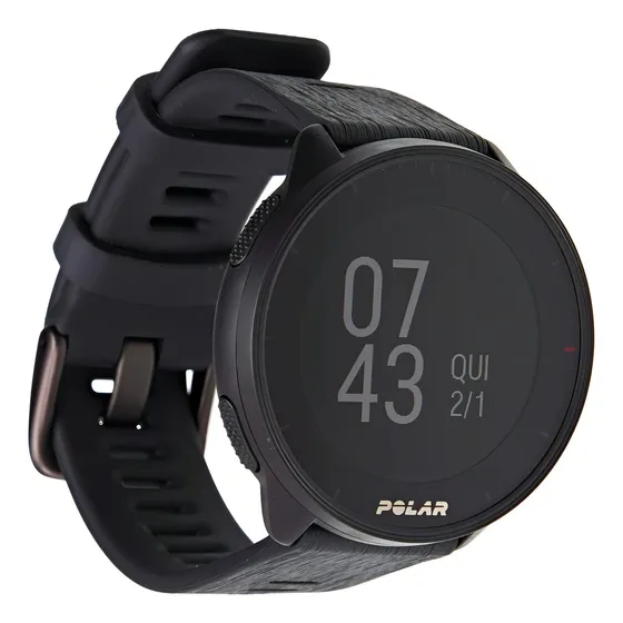 Smartwatch Masculino E Feminino Monitor Pacer Preto Polar