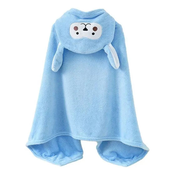 Bata Manta Infantil Con Capucha Niños Pijama De Calidad