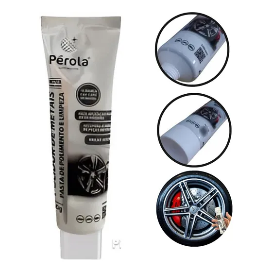 Pérola, Polidor De Metais 100g 