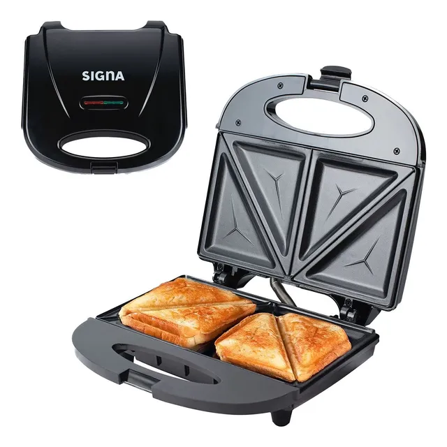 Sandwichera Eléctrica Parrilla Panini Antiadherente 750w