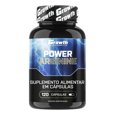 Power Arginine 120 Cáps. (600mg) Growth Supplements