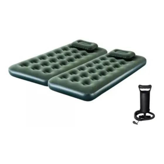 Colchón Inflable Doble De 1 Plaza 