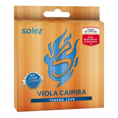 Cordas Para Viola Caipira Solez Slvc Tl Afinação Mi Cebolão Cordas Para Viola Caipira Solez Slvc Tl Afinação Mi Cebolão