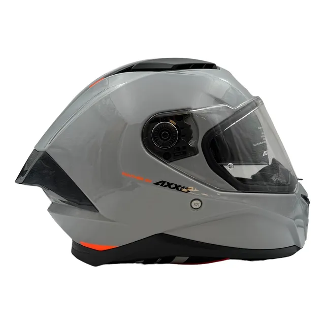 Casco Integral Axxis Panther Con Lentes De Sol Y Spoiler