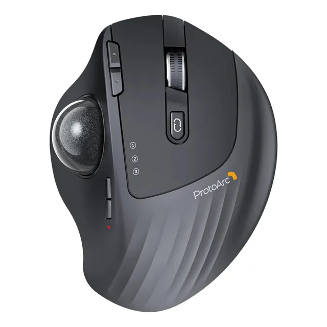 Mouse Con Trackball Diestro Ergonómico Inalámbrico Protoarc