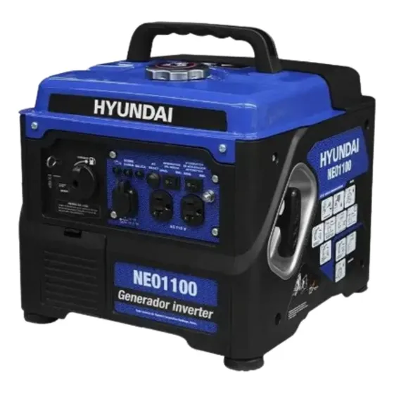 Generador Hyundai Gasolina Inverter 1000 W 110v/60hz 1 Fase