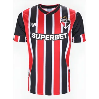 Camiseta SĂŁo Paulo Masculina Torcedor New Balance Oficial Camiseta SĂŁo Paulo Masculina Torcedor New Balance Oficial