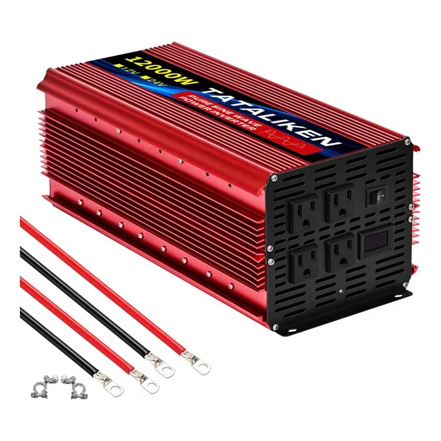 Inversor De Onda Sinusoidal Pura 12v110v12000w Transformador