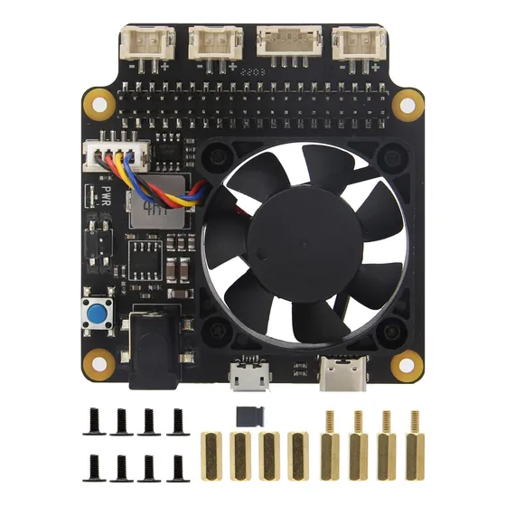 Cooler Raspberry Pi 4b/3b/3b X735 V3.0 Dc 6v-30v