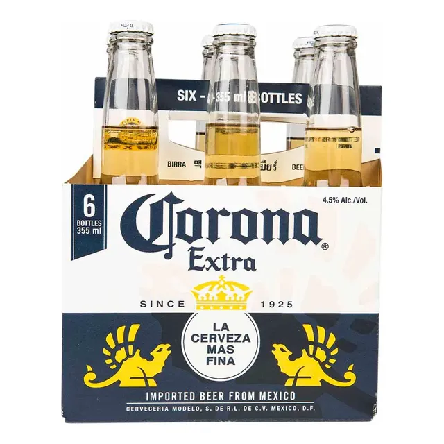 Cerveza Corona 355ml Pack 6 Unidades