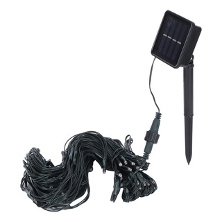 Cadena De Malla Led Solar Net Para Vacaciones Impermeables A Cadena De Malla Led Solar Net Para Vacaciones Impermeables A