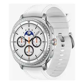 Samsung Galaxy Watch8 Classic Smartwatch 46mm LTE, Galaxy AI, Tela em Cristal de Safira Branco