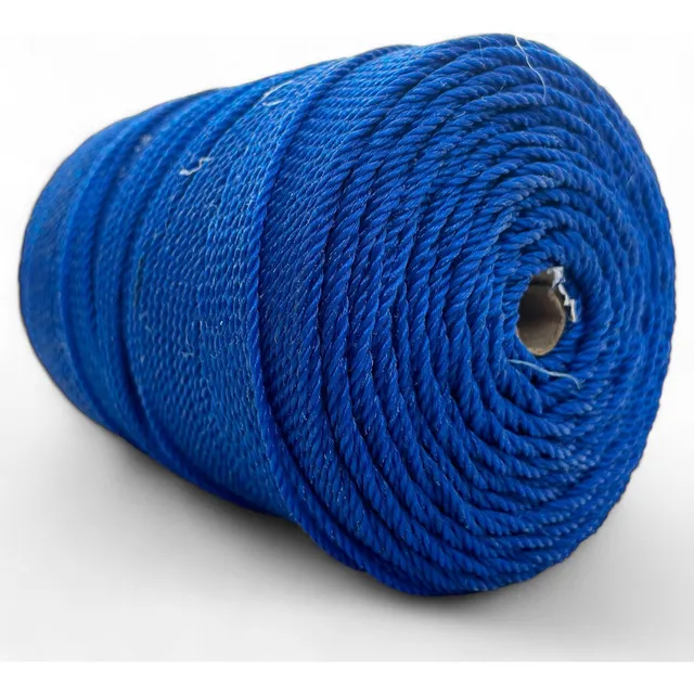 Rollo Hilo - Polietileno Torcido (nylon Azul) 1 Kg - Uru.red