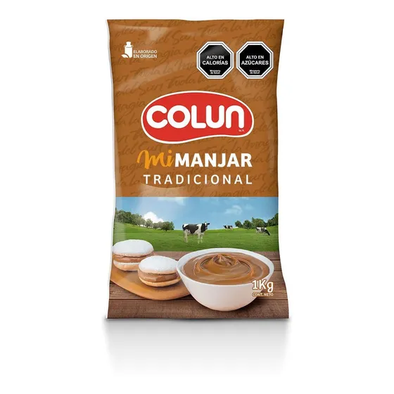 Manjar Tradicional - Bolsa 1kg - Colun