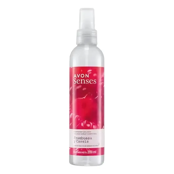 Spray Corporal Frambueza Y Casis De Avon