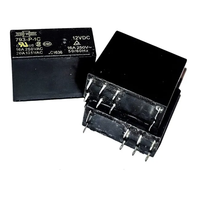 Paquete 5 Piezas Relevador 793-p-1c 12vdc