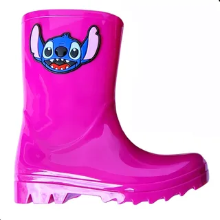 Galocha Bota Infantil Stich Menina Levinha Chuva Frio Macia Galocha Bota Infantil Stich Menina Levinha Chuva Frio Macia