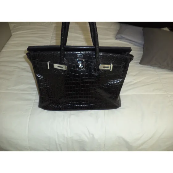 Cartera Birkin Cuero Cocodrilo