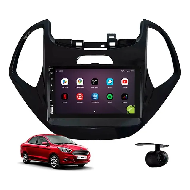 Central Multimídia Android Ford Ka 2014 2015 2016 2017 2018
