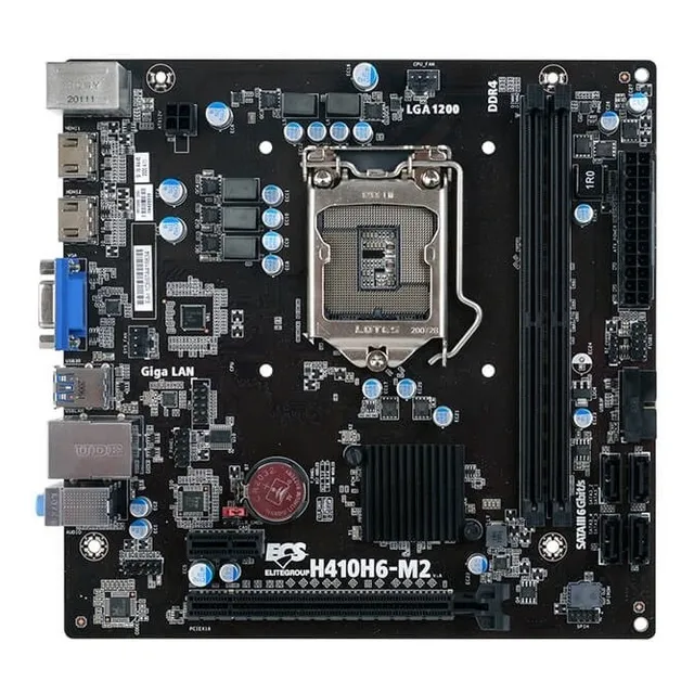 Placa Madre Ecs Chipset H410 S1200 Intel 10gen H410h6-m2