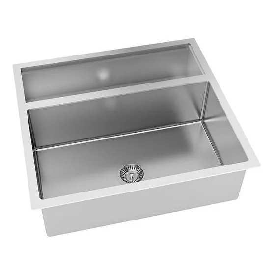 Cuba Inox   60x45 C/ Canal Acoplado Inox 304 80500
