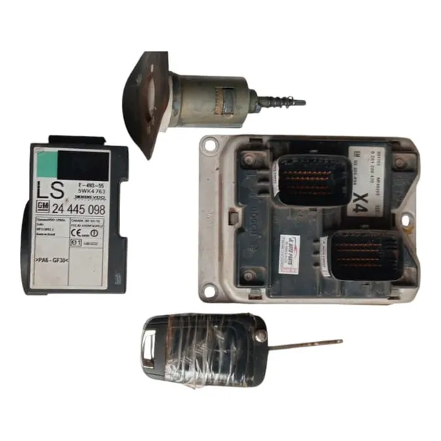 Módulo Injeção C/ Chave Chevrolet Astra 0261208470 X4 - 0340