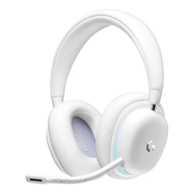 Audifono Gamer Logitech G735 Wireless Aurora Collection Color Blanco