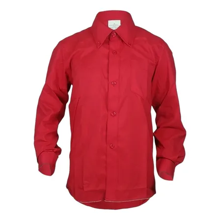 Camisa De Huaso Roja Adulto Tallas S M L Xl 2xl