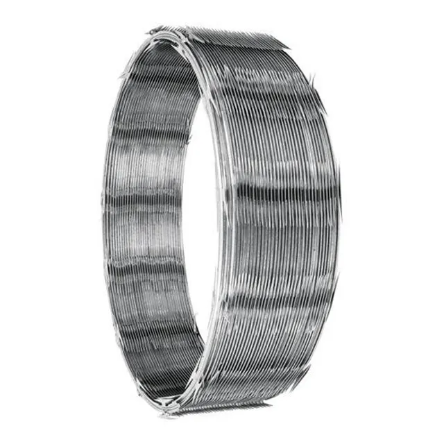 Rollo De Alambre Concertina  De 9mt A 11mt Desplegada