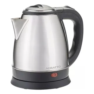 Jarra Chå Café Aguar Quente Inox Chaleira Elétrica - Agratto Cor Prateado Jarra Chå Café Aguar Quente Inox Chaleira Elétrica - Agratto Cor Prateado