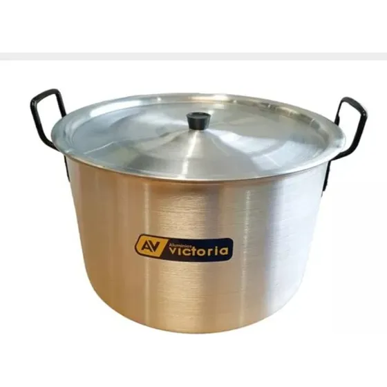 Olla Institucional Victoria De Aluminio De 24ltr
