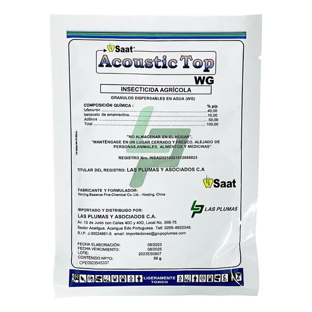 Acoustic Top X 50 Gr Insecticida Uso Agricola 