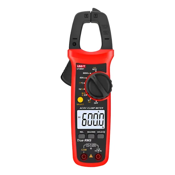 Pinza Amperimetrica Ac/dc Capacimetro Temp. Uni-t Ut204+