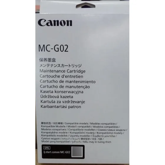 Kit De Mantenimiento Canon Mc G02 Para Pixma G2160 / G3160